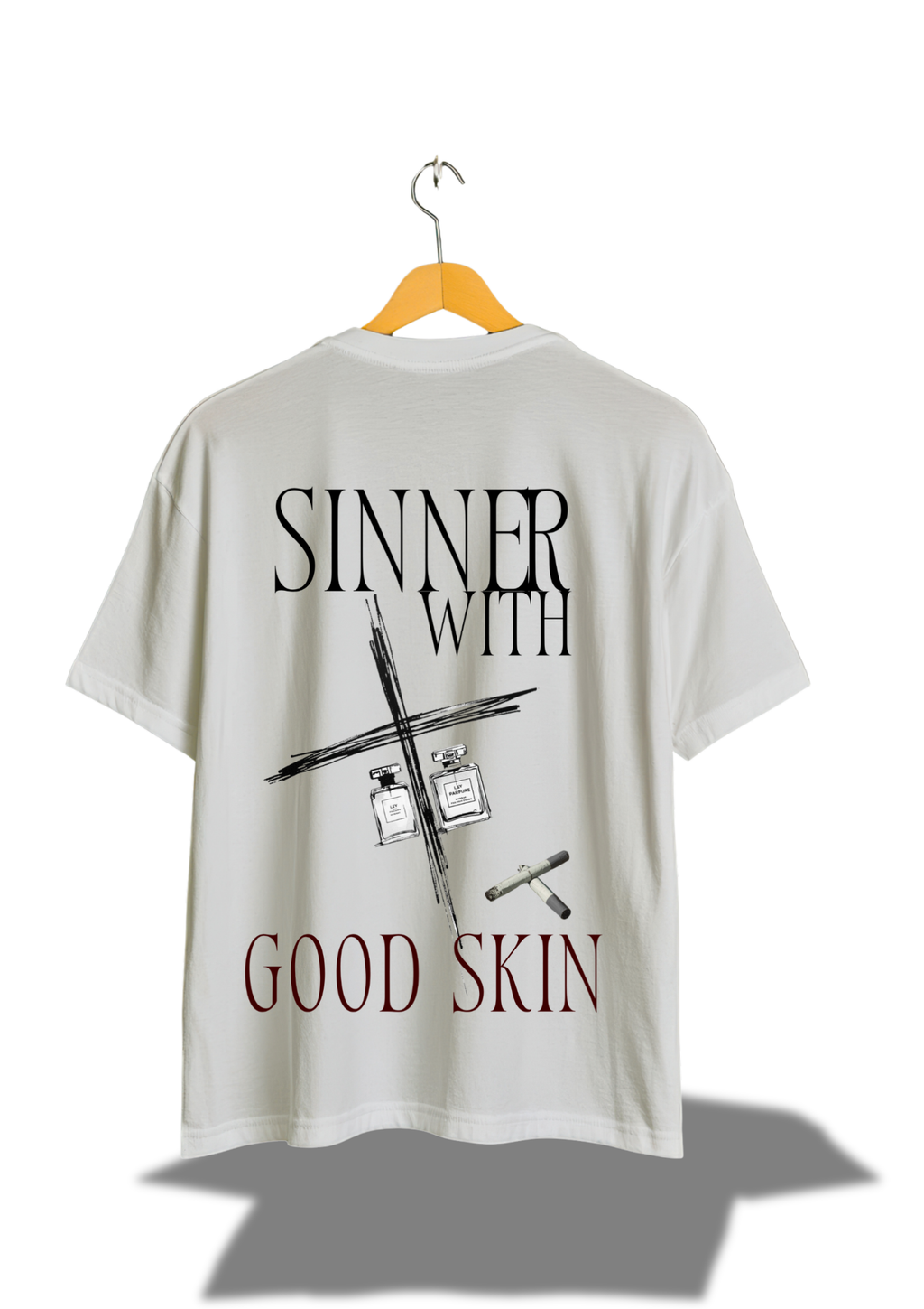 Dark Gothic Unisex Oversized T-shirt